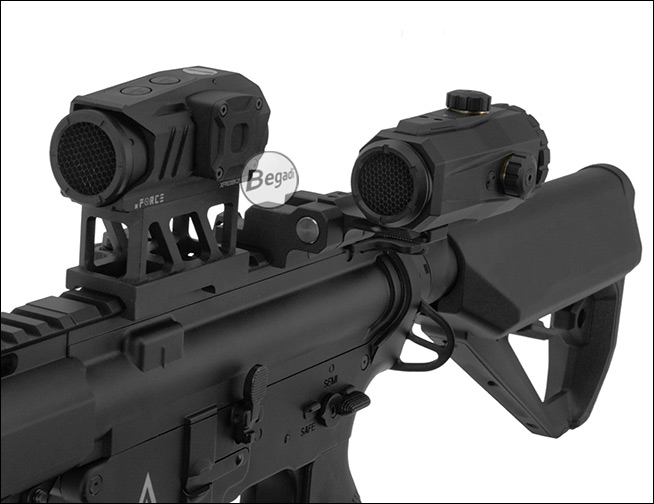 Airsoft Optik Zubehör - Killflash Schutzgitter Montage