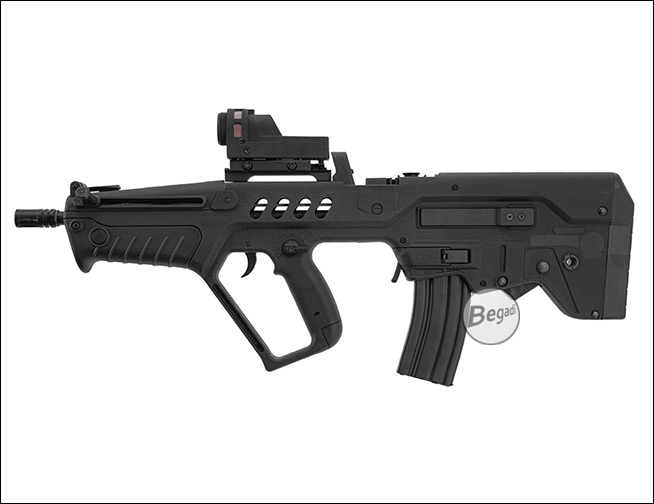 MPRO21 montiert auf einer Airsoft-Langwaffe