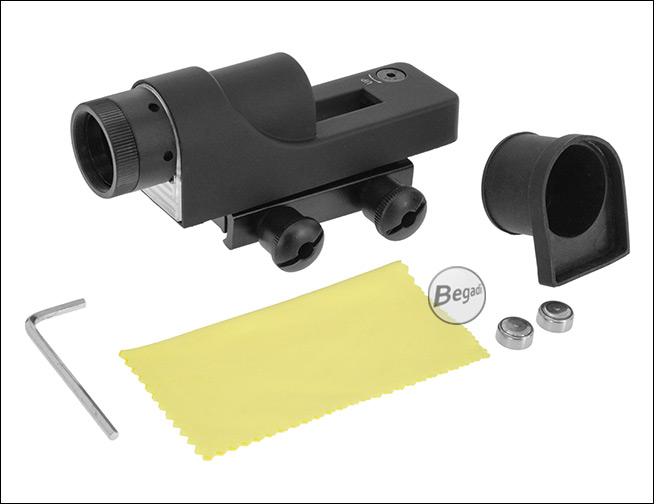 Lieferumfang: Begadi RX6 Visier, Schutzkappe und Reinigungstuch