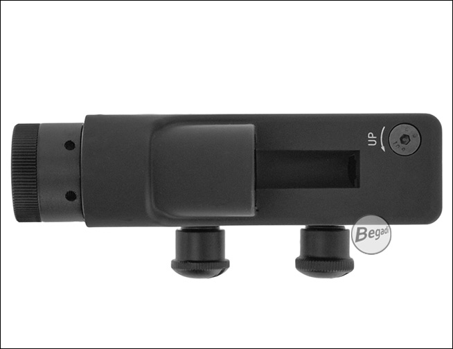 Begadi RX6 Triangle RedDot schräge Seitenansicht rechts