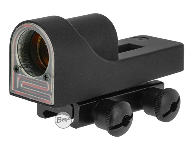 Begadi RX6 Reflexvisier ohne Picatinny-Montageaufsatz Seitenansicht
