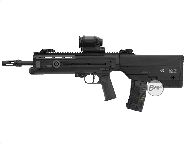 Airsoft Zieloptik SRS 1x38 - Field Use Beispiel