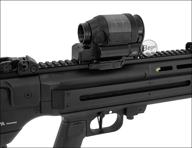 SRS 1x38 Reddot Sight - Finales Montagebeispiel