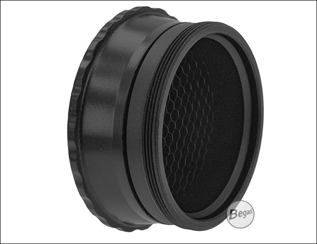 Killflash für SRS 1x38 Reddot - Draufsicht Wabenstruktur