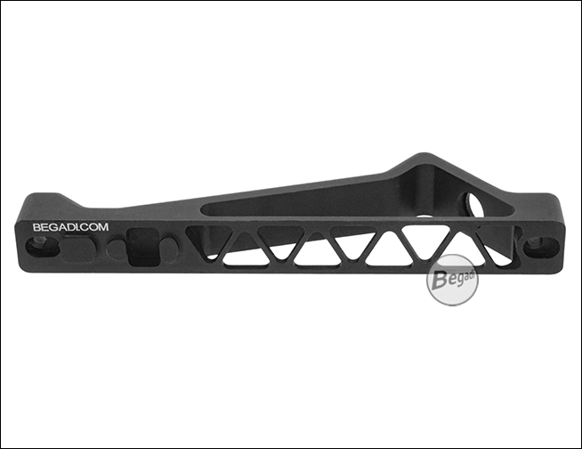 Unterseite des Begadi CNC Alu Ergonomic Fore Grip mit integrierter QD Sling Aufnahme