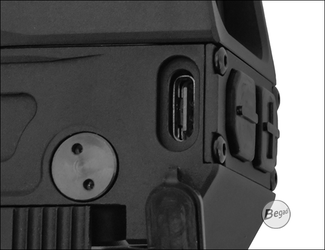 xFORCE XR060 Solar Hybrid Red Dot Airsoft-Visier – Produkt- und Detailansicht 8