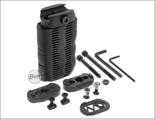 Begadi modularer Frontgriff für Picatinny, M-LOK und Keymod – Produktansicht 1