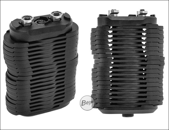 Begadi modularer Frontgriff – mittlere Konfiguration, Produktansicht