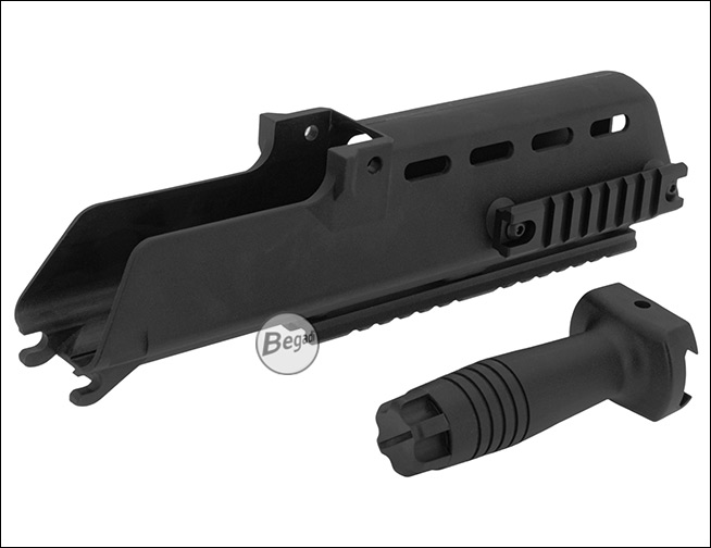 Nahaufnahme der Belüftungslöcher und Montagepunkte für Zubehör