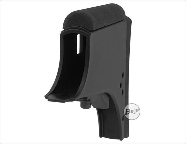 S&T MOD36 KV Large Battery Schulterstütze - Unterseite und Montagepunkt