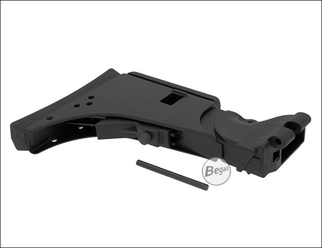 S&T MOD36 KV Large Battery Stock - Längenverstellung im Detail