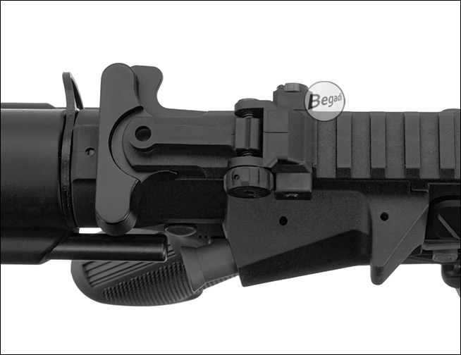 Nylon Fiber Visierung - Vollständiges Setup mit klappbarem Backup Sight