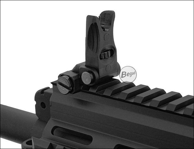 Montiertes Nylon Fiber Front Sight auf einer 21mm Schiene