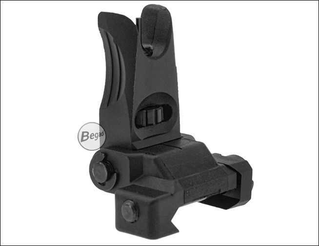 Folding Front Sight - Eingeklappter Zustand für flaches Profil