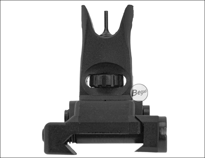 Nylon Fiber Visierung - Unterseite mit Picatinny-Montageklemmung