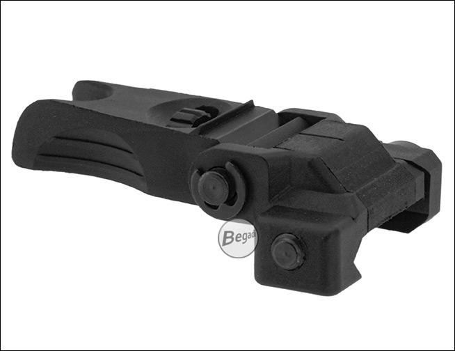 Nylon Fiber Folding Sight - Rückseite Blickrichtung Ziel