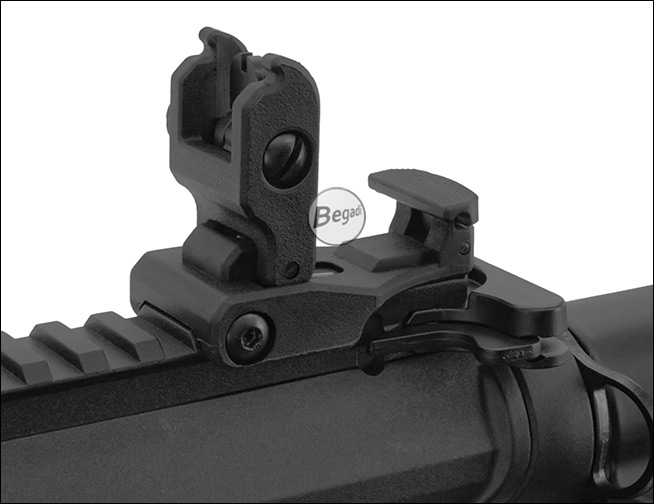 Tactical Setup: FlipUp Rear Sight als Backup-Visierung hinter einer Optik