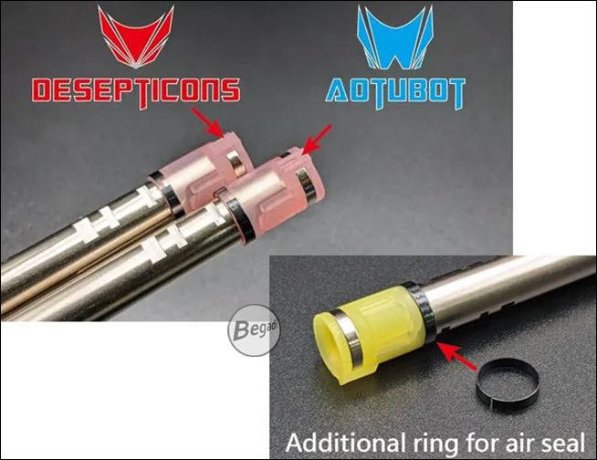 Maple Leaf Autobot Silikon Hop-Up Bucking 60° gelb – Produktansicht 8