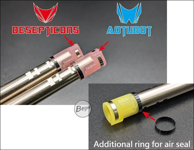 Maple Leaf Decepticon Silikon Hop-Up Bucking 60° gelb – Produktansicht 7