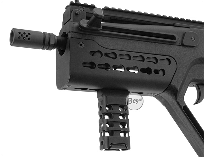 Aluminium Skeleton Ultralight Vertical Grip für M-LOK und Keymod Systeme - Anwendungsbeispiel 3