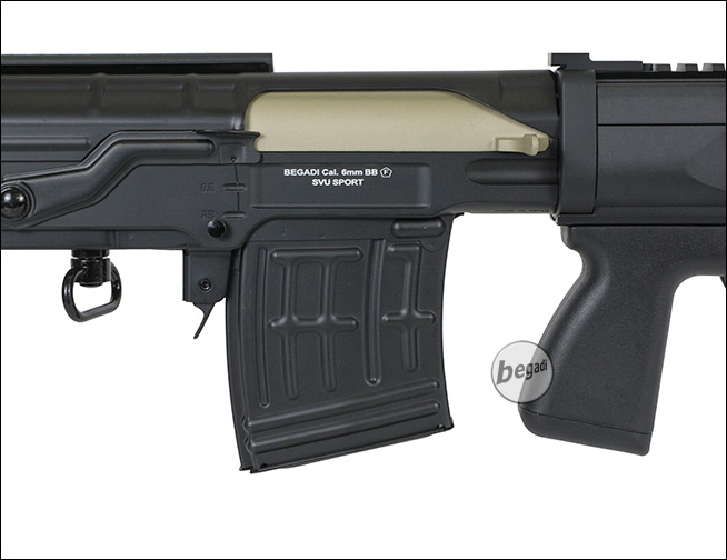 AEG Modelle mit großer griffiger Oberfläche S Begadi Sniper Griff für Airsoft M4 / M16 
