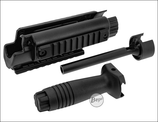 Begadi MOD5 Railed Handguard mit RIS Griff – Produktansicht 1