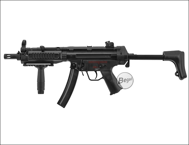 Begadi MOD5 Railed Handguard mit RIS Griff an Cyma oder Begadi Sport – Anwendungsbeispiel 1