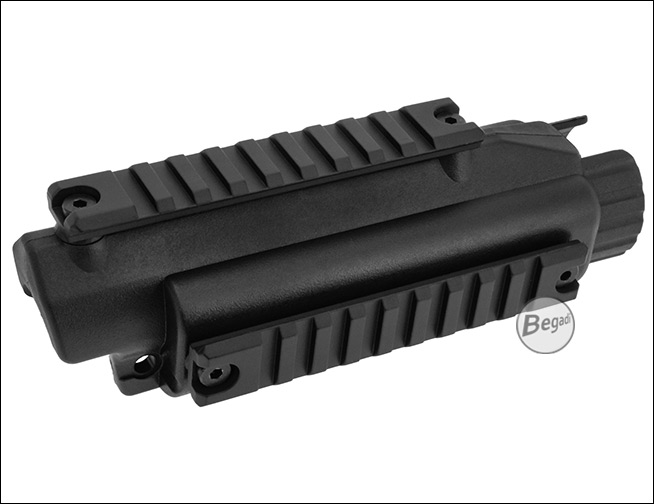Begadi MOD5 Railed Handguard mit RIS Griff – Produktansicht 4