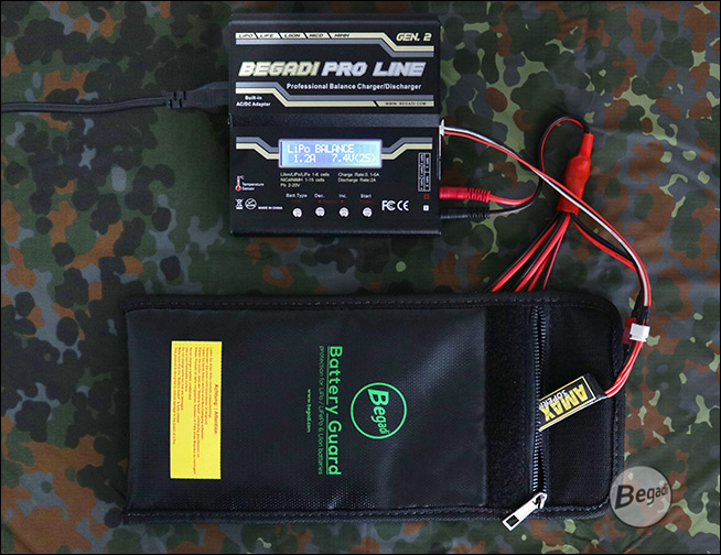 Anwendungsbeispiel 1: Balancer-Verlängerung XH 200mm 7.4V 2S im Einsatz