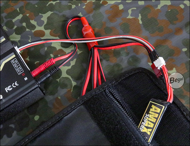 Anwendungsbeispiel 3: Balancer-Verlängerung XH 200mm 7.4V 2S im Einsatz