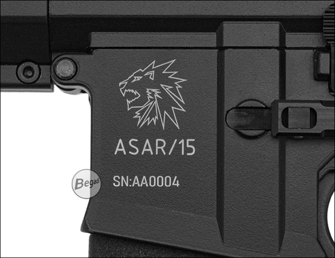 ASAR Gen.2 CQB Auswurffenster offen