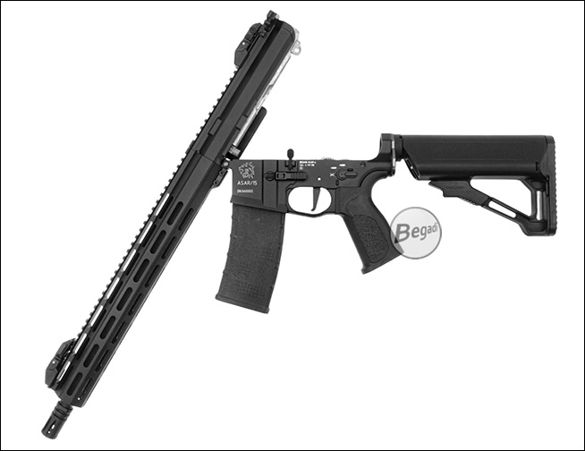 ASAR Gen.2 Carbine S-AEG mit ausgeklappten Sights