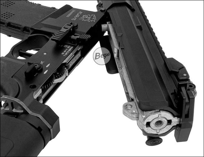 ASAR Gen.2 Feuerwahlhebel Detail