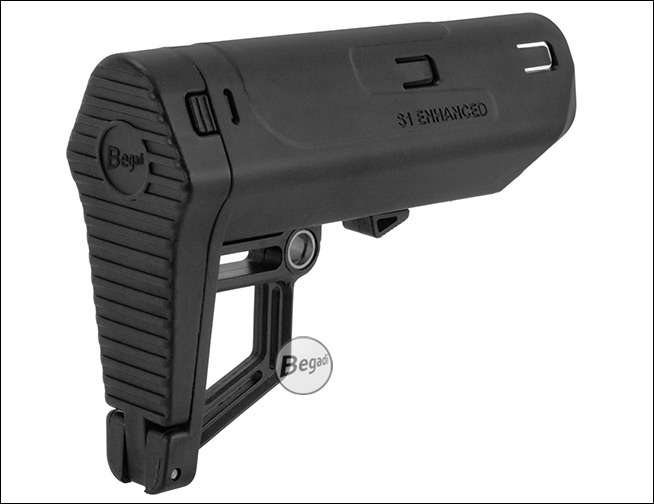 Begadi S1 Enhanced Stock - Detailansicht der Slingaufnahmen