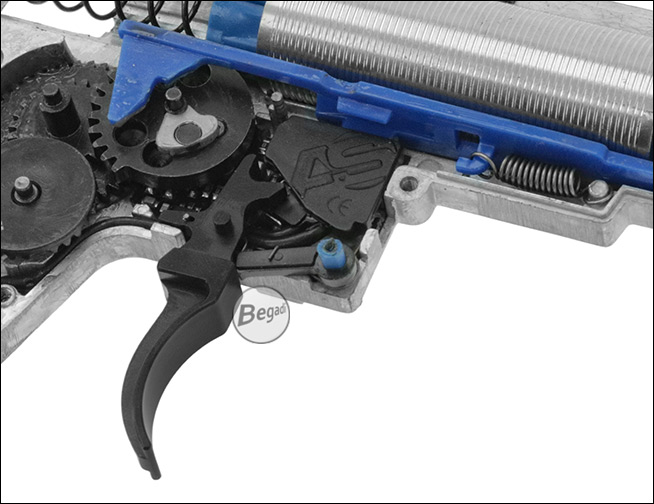 Begadi CNC MOD5 AEG Curved Trigger in V2 Gearbox mit ETU