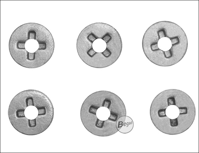 Begadi 8mm Stahllaufbuchsen Crossed Slot – Produktansicht 3