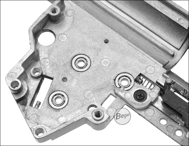 Begadi 7mm Stahl-Kugellager in einer Gearbox – Anwendungsbeispiel 1