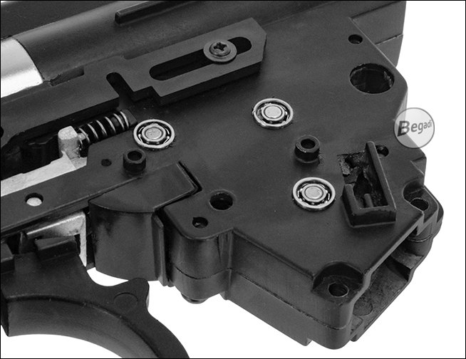 Begadi 7mm Stahl-Kugellager in einer Gearbox – Anwendungsbeispiel 4