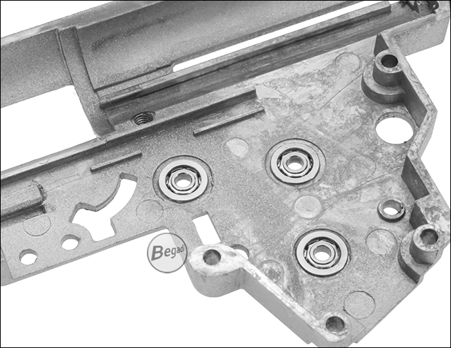 Begadi 8mm Stahl-Kugellager in einer Gearbox – Anwendungsbeispiel 2