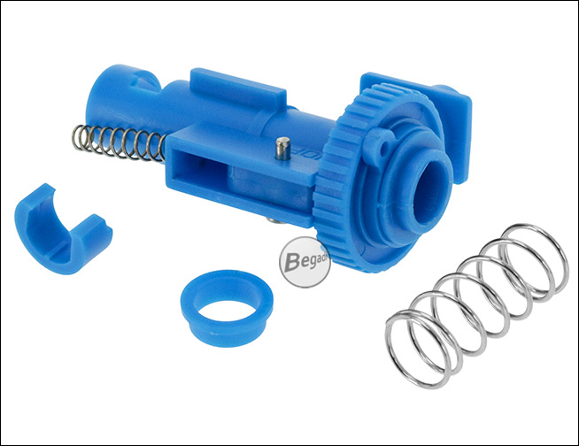 Begadi M4/M16 Kunststoff Rotary HopUp Unit Set in Blau – Produktansicht 4