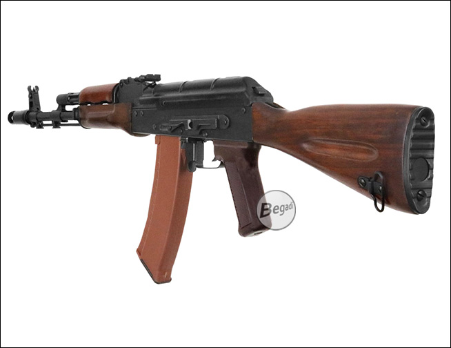 CYMA Sport AK47 Airsoft AEG Rifle (Model: Faux Wood Underfolding