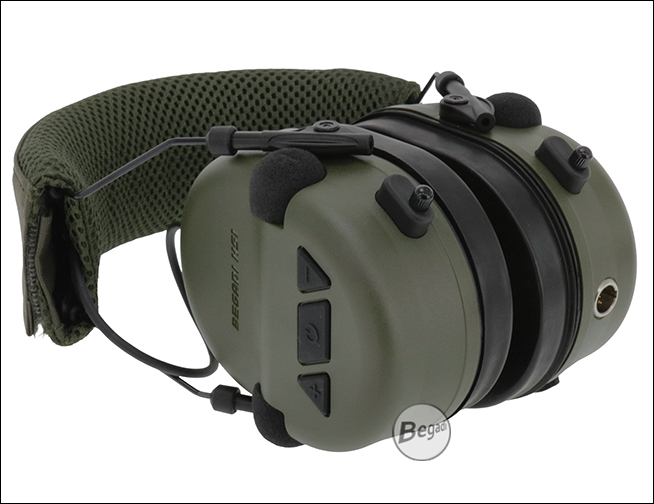 Begadi HS1 Headset in Olive – Produktansicht
