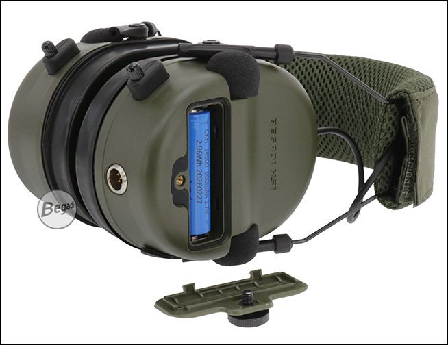 Begadi HS1 Headset in Olive – Produktansicht
