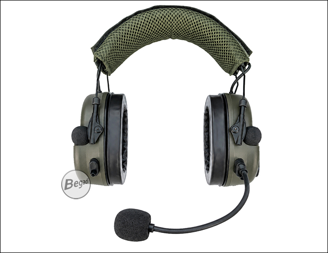 Begadi HS1 Headset in Olive – Produktansicht