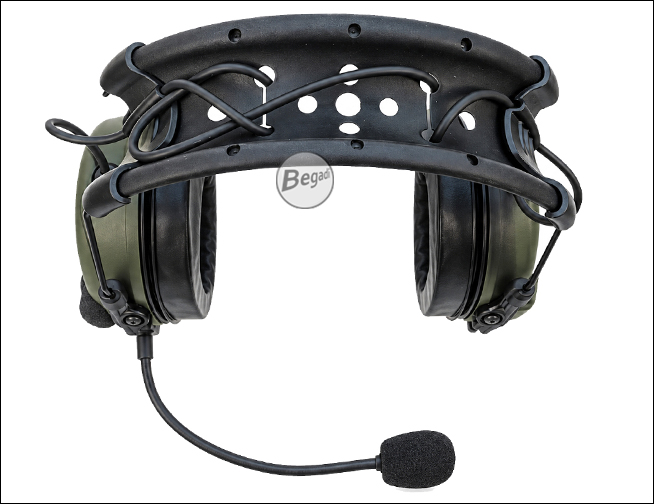 Begadi HS1 Headset in Olive – Produktansicht