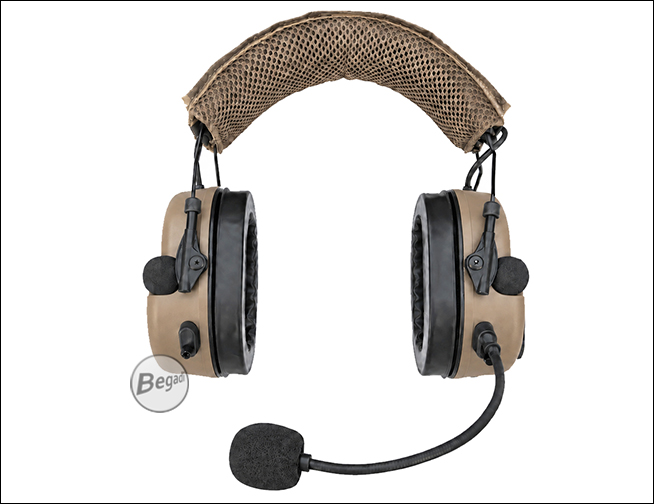 Begadi HS1 Headset in Tan – Produktansicht