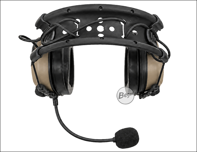 Begadi HS1 Headset in Tan – Produktansicht