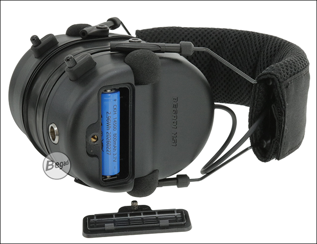 Begadi HS1 Headset in Schwarz – Produktansicht