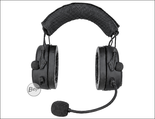Begadi HS1 Headset in Schwarz – Produktansicht