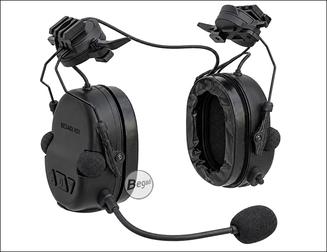 Begadi HS1 Headset in Schwarz – Produktansicht